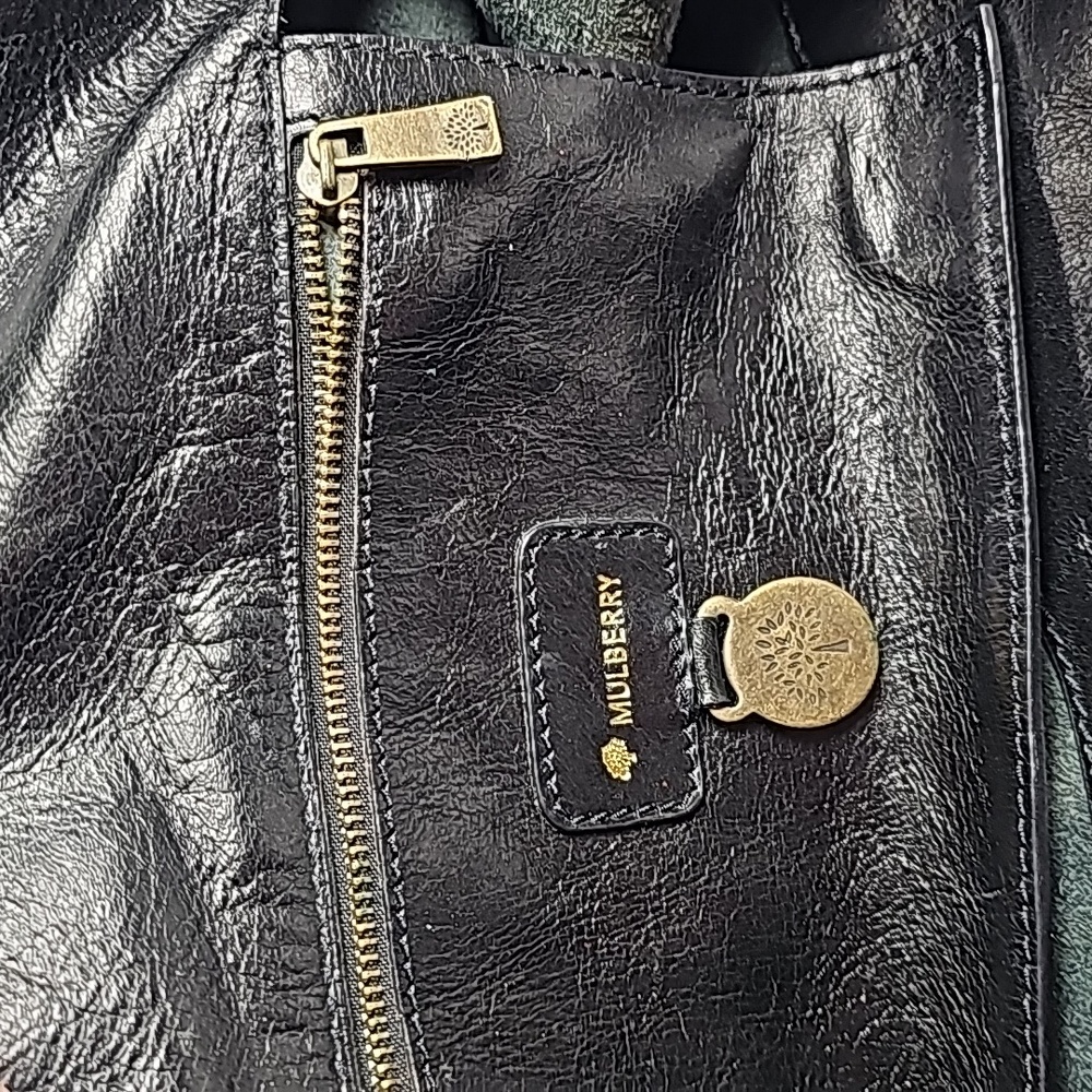 MULBERRY Elgin Black Leather Tote Bag - Picture 8 of 11